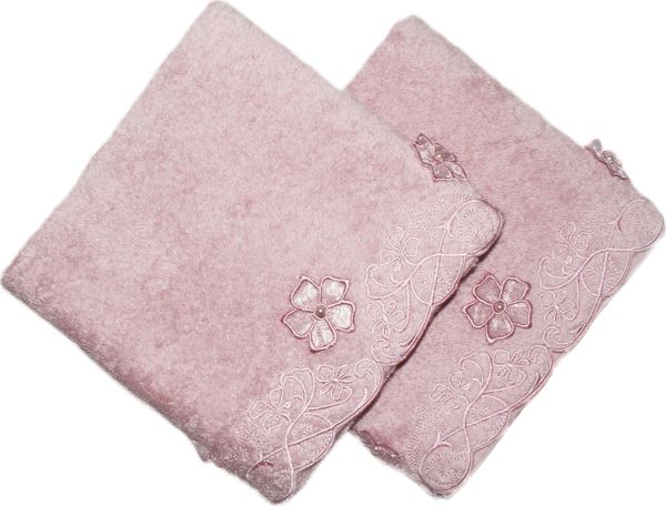 Set 2 prosoape Bahar Majoli 50x90cm Daisy - Pink